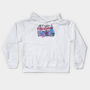 All I Want For Christmas Is A Cure Kids Hoodie